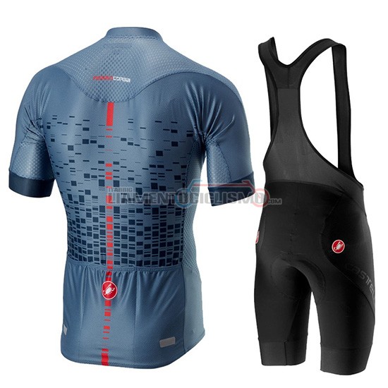 Abbigliamento Ciclismo Castelli Climber's 2.0 Manica Corta 2019 Grigio Blu