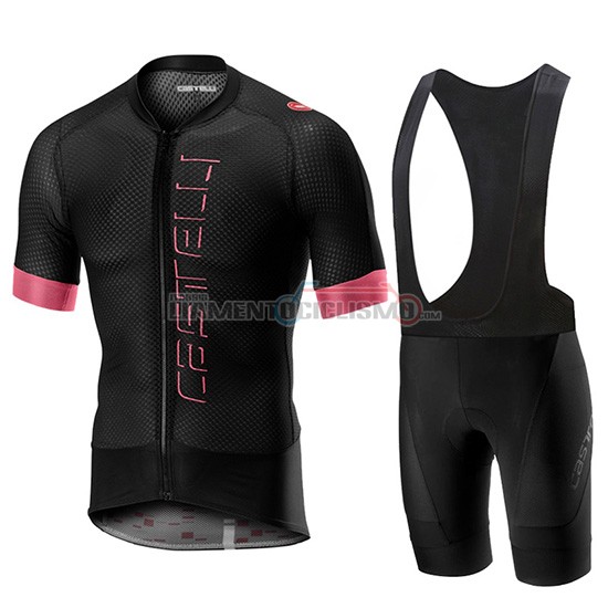 Abbigliamento Ciclismo Castelli Climber's 2.0 Manica Corta 2019 Nero Rosa