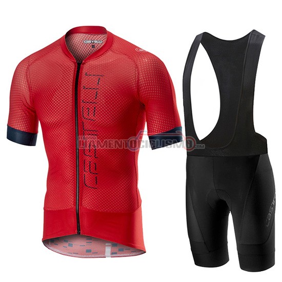 Abbigliamento Ciclismo Castelli Climber's 2.0 Manica Corta 2019 Rosso