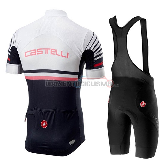 Abbigliamento Ciclismo Castelli Free AR 4.1 Manica Corta 2019 Bianco Nero
