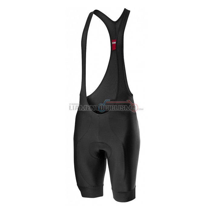 Abbigliamento Ciclismo Castelli Manica Corta 2020 Rosso Blu