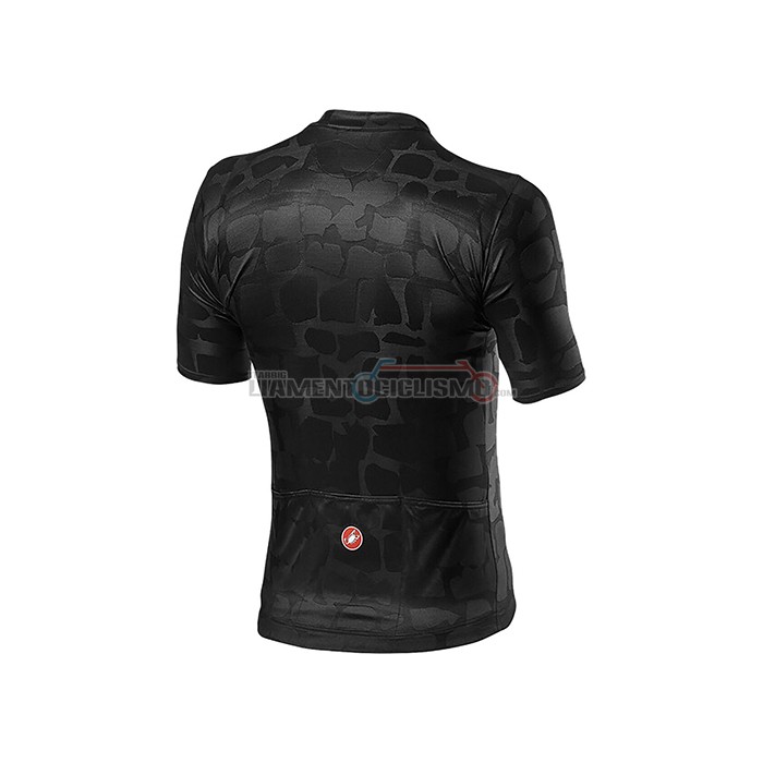 Abbigliamento Ciclismo Castelli Manica Corta 2021 Aceso Nero