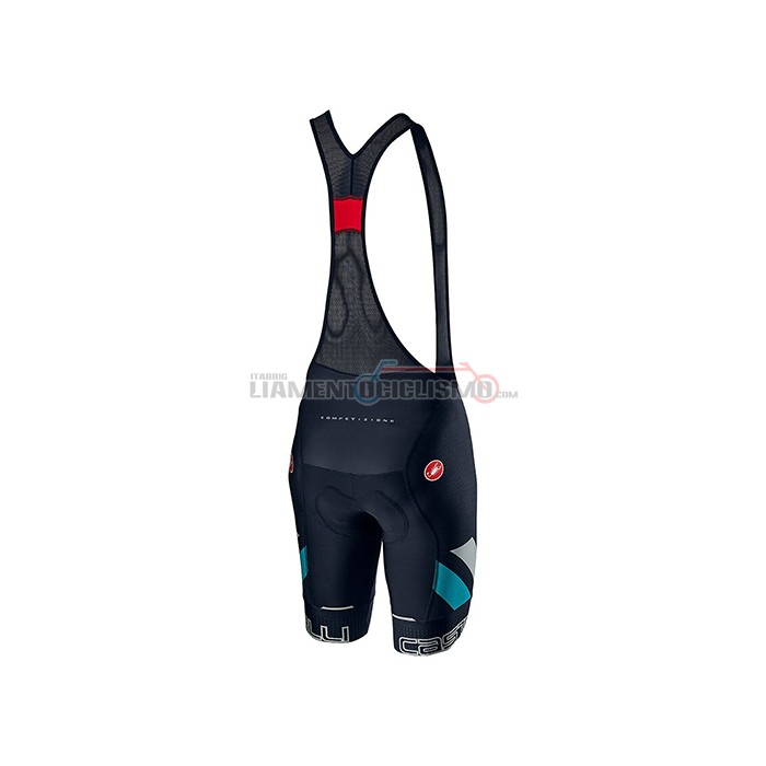 Abbigliamento Ciclismo Castelli Manica Corta 2021 Chiaro Blu