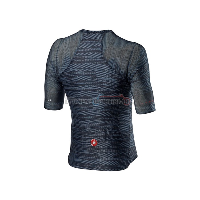 Abbigliamento Ciclismo Castelli Manica Corta 2021 Grigio Blu