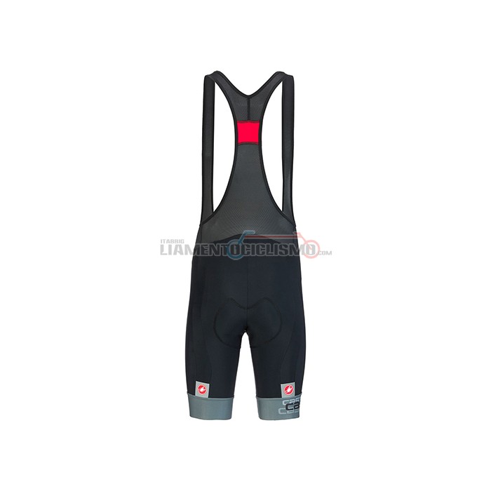 Abbigliamento Ciclismo Castelli Manica Corta 2021 Grigio Blu