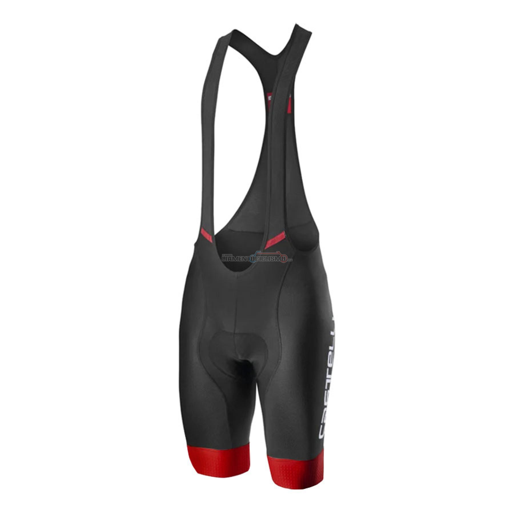 Abbigliamento Ciclismo Castelli Manica Corta 2021 Spento Rosso
