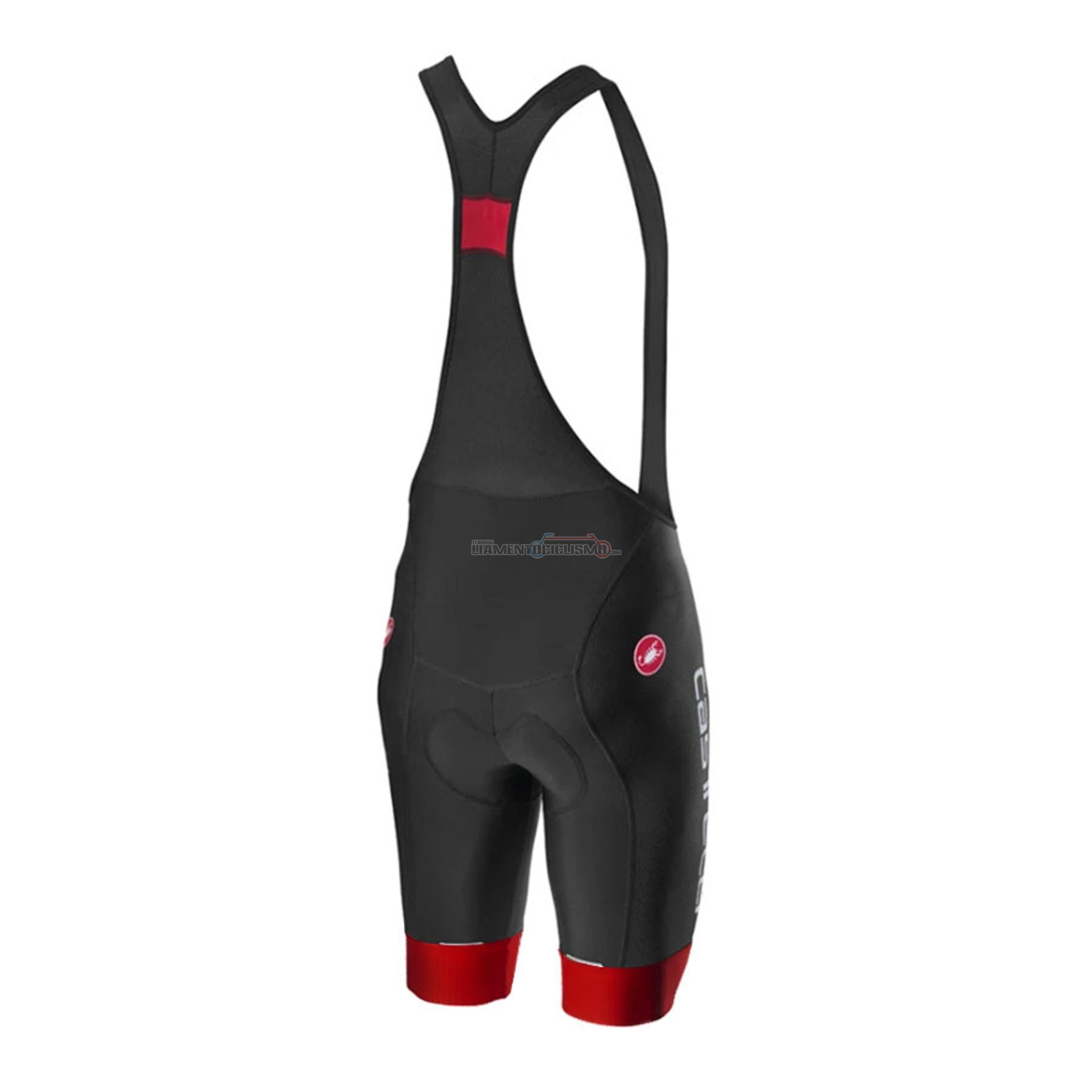 Abbigliamento Ciclismo Castelli Manica Corta 2021 Spento Rosso