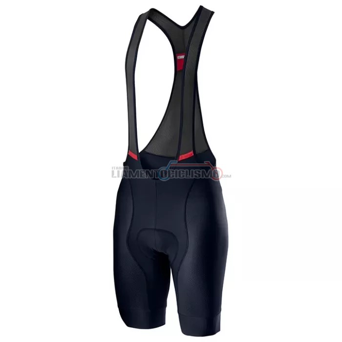 Abbigliamento Ciclismo Castelli Manica Corta 2022 Azzurro Grigio