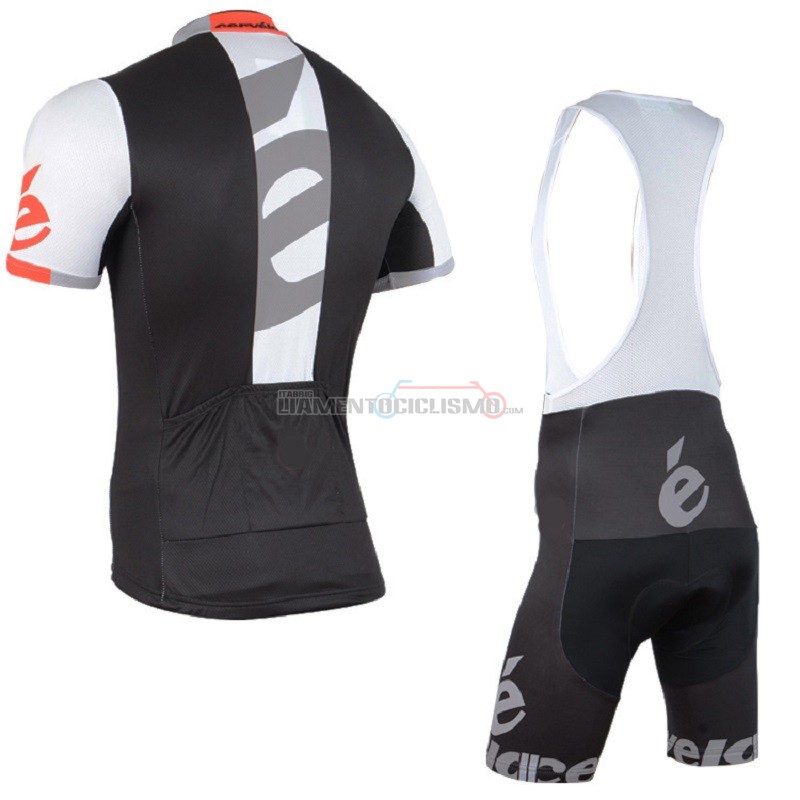Abbigliamento Ciclismo Cervelo Manica Corta 2018 Grigio Nero