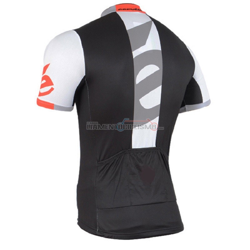 Abbigliamento Ciclismo Cervelo Manica Corta 2018 Grigio Nero