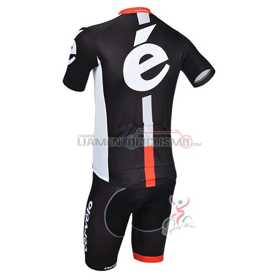 Abbigliamento Ciclismo Cervelo Manica Corta 2019 Nero Bianco