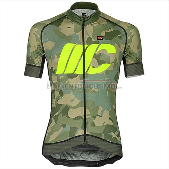 Abbigliamento Ciclismo Cipollini Prestig Camo Manica Corta 2018 Camuffamento Verde