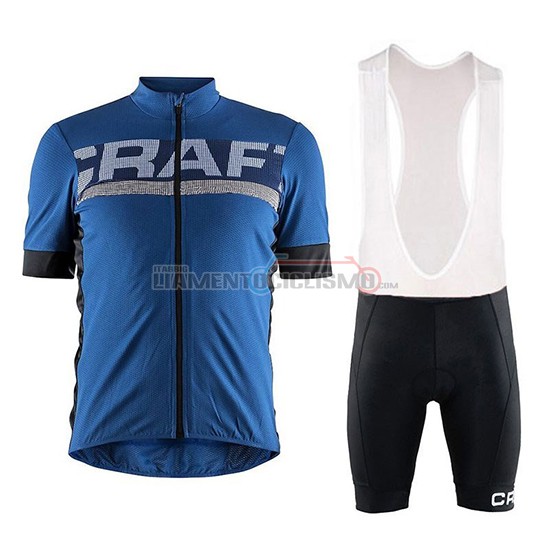 Abbigliamento Ciclismo Craft Manica Corta 2018 Blu