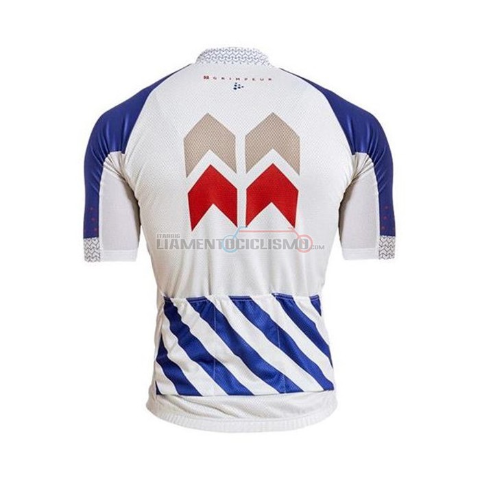 Abbigliamento Ciclismo Craft Manica Corta 2020 Blu Bianco