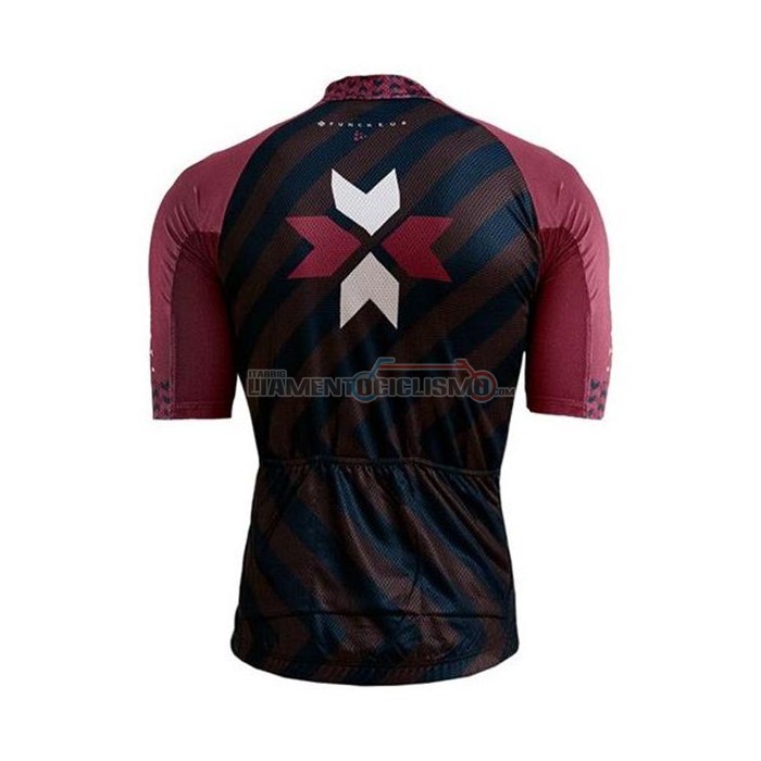 Abbigliamento Ciclismo Craft Manica Corta 2020 Spento Blu Rosso