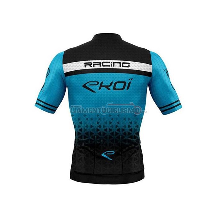 Abbigliamento Ciclismo EKOI Manica Corta 2020 Nero Blu