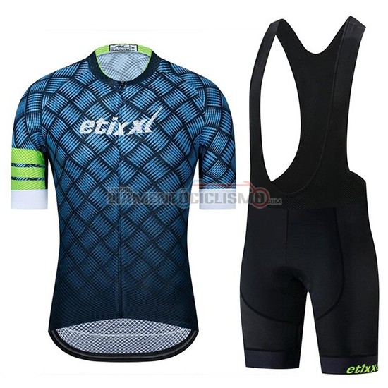 Abbigliamento Ciclismo Etixxl Manica Corta 2019 Blu