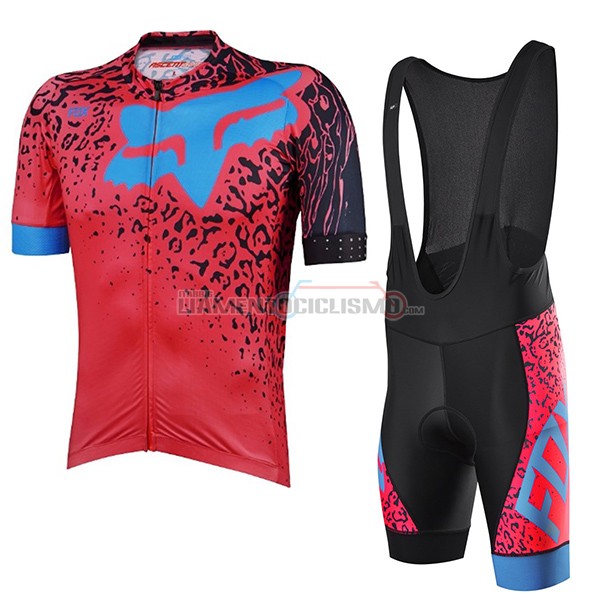 Abbigliamento Ciclismo Fox Ascent Comp 2017 rosso