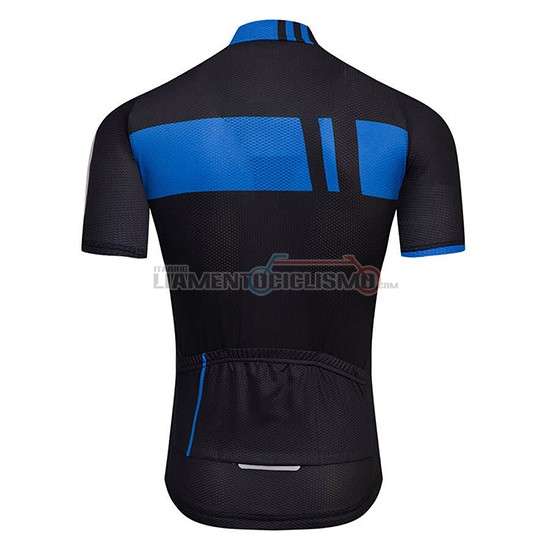 Abbigliamento Ciclis Giant Manica Corta 2018 Nero e Blu