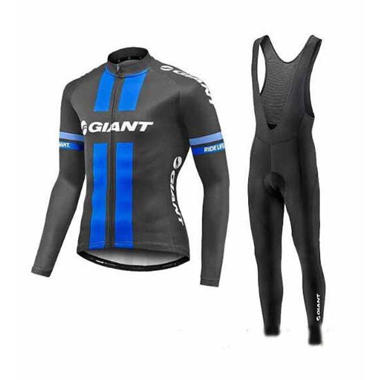 Abbigliamento Ciclismo Giant ML 2017 blu e nero