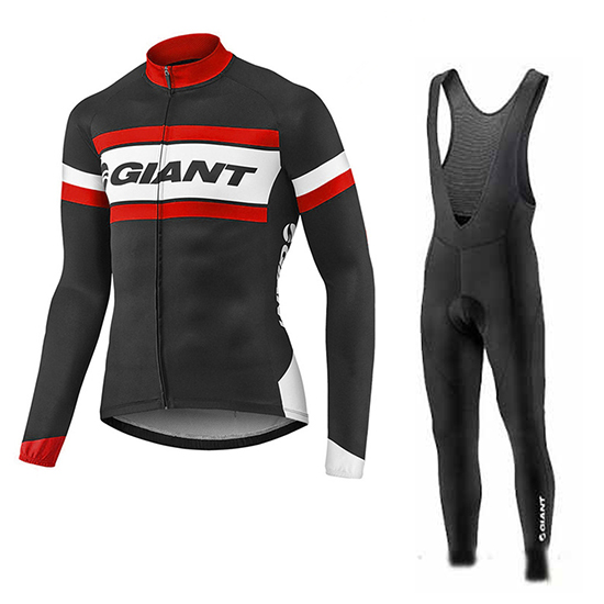 Abbigliamento Ciclismo Giant ML 2017 verde e nero