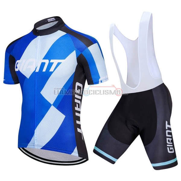 Abbigliamento Ciclismo Giant Manica Corta 2018 Blu