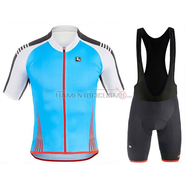 Abbigliamento Ciclismo Giordana Sahara 2017 bianco e celeste