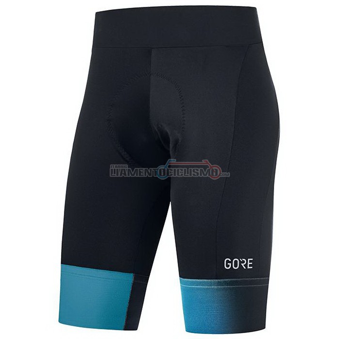 Abbigliamento Ciclismo Gore Manica Corta 2021 Blu