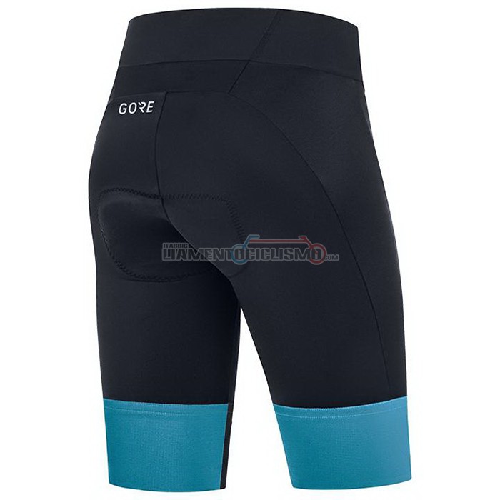 Abbigliamento Ciclismo Gore Manica Corta 2021 Blu