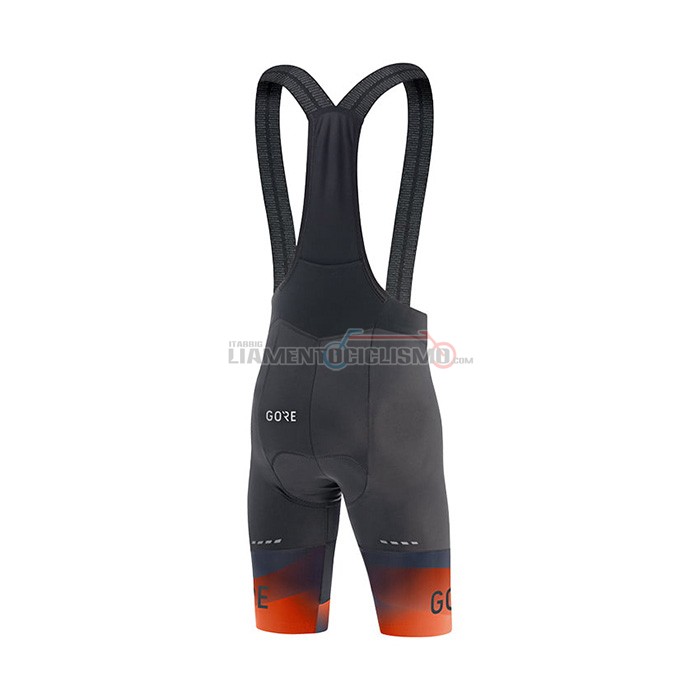 Abbigliamento Ciclismo Gore Manica Corta 2022 Arancione
