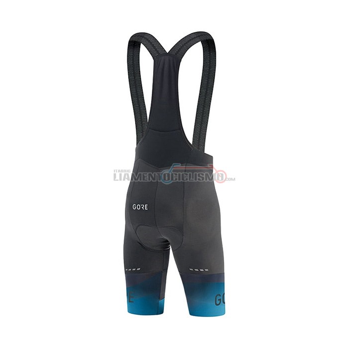 Abbigliamento Ciclismo Gore Manica Corta 2022 Blu