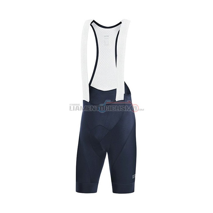 Abbigliamento Ciclismo Gore Manica Corta 2022 Nero Blu