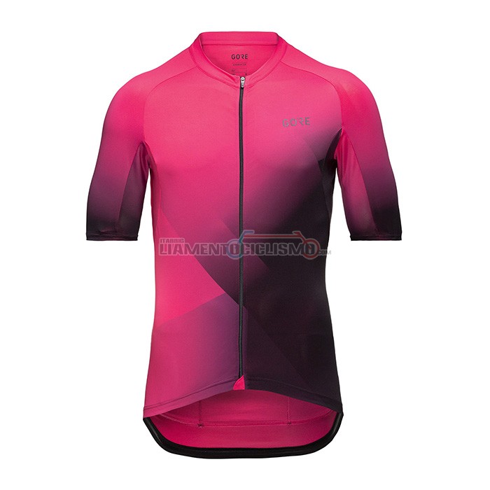 Abbigliamento Ciclismo Gore Manica Corta 2022 Viola