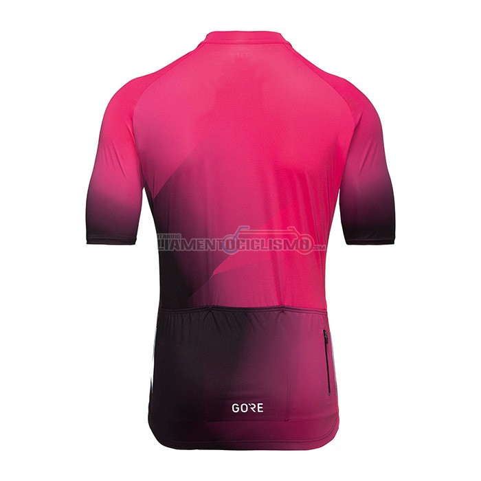 Abbigliamento Ciclismo Gore Manica Corta 2022 Viola