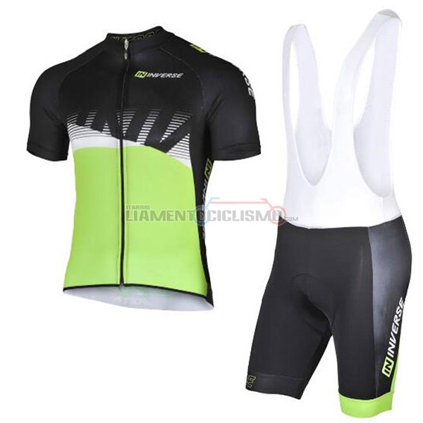 Abbigliamento Ciclismo Inverse 2017 nero e verde