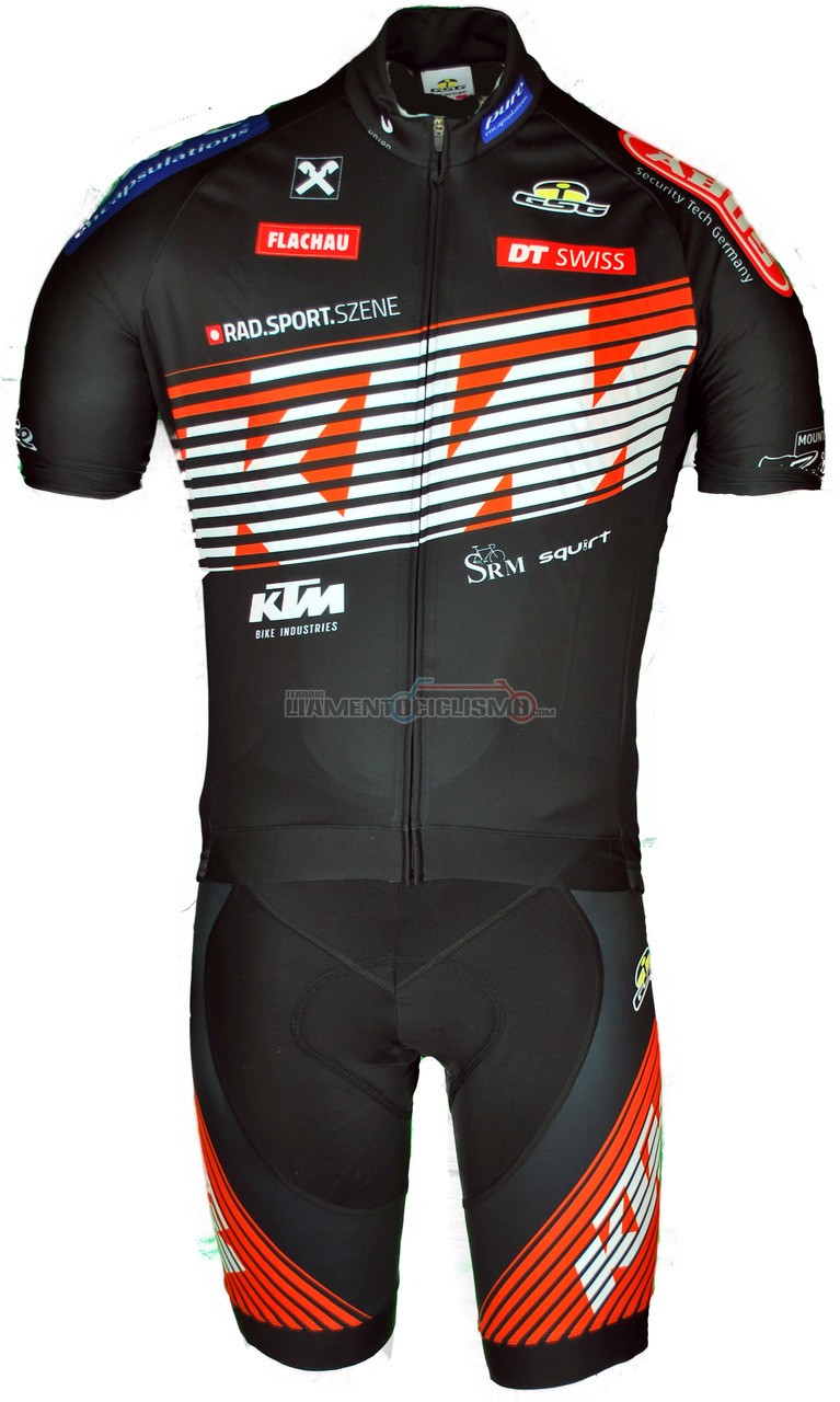 Abbigliamento Ciclismo Ktm Manica Corta 2018 Arancione