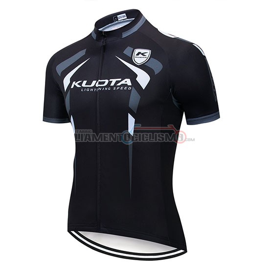 Abbigliamento Ciclismo Kuota Manica Corta 2019 Nero Bianco