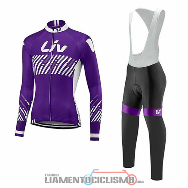 Abbigliamento Ciclismo Liv ML 2017 Viola