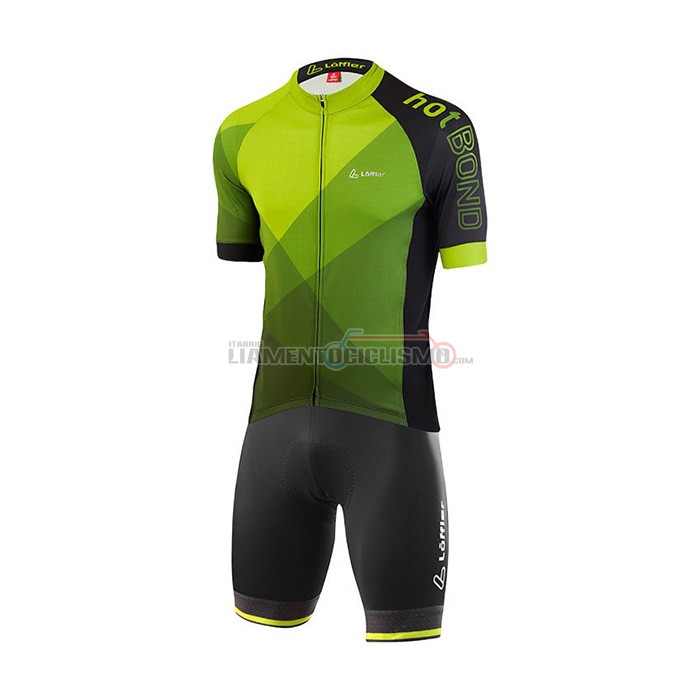 Abbigliamento Ciclismo Loffler Manica Corta 2021 Giallo Verde