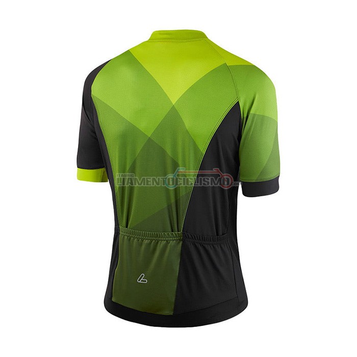 Abbigliamento Ciclismo Loffler Manica Corta 2021 Giallo Verde