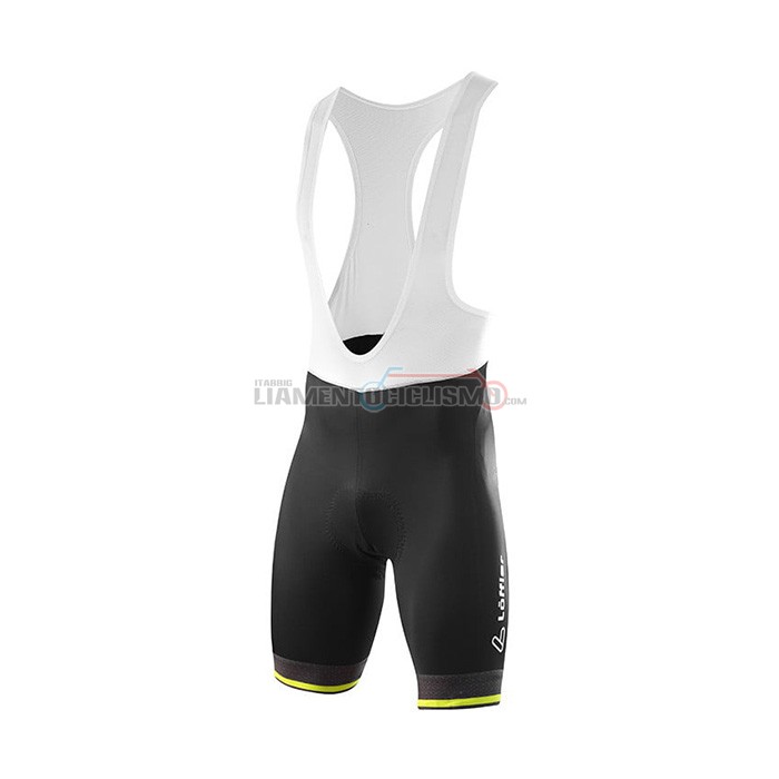 Abbigliamento Ciclismo Loffler Manica Corta 2021 Giallo Verde