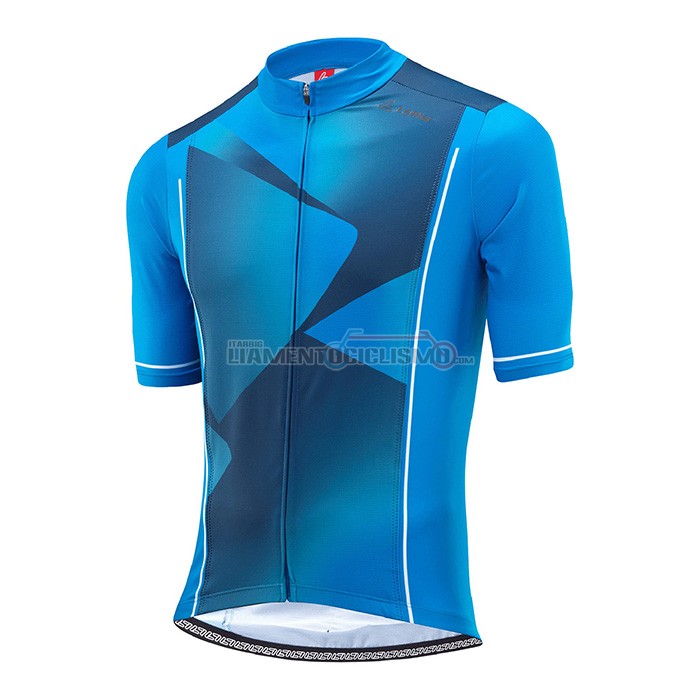 Abbigliamento Ciclismo Loffler Manica Corta 2022 Azzurro Blu
