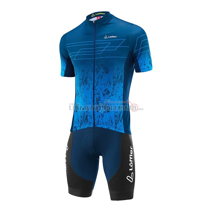 Abbigliamento Ciclismo Loffler Manica Corta 2022 Rosso Nero