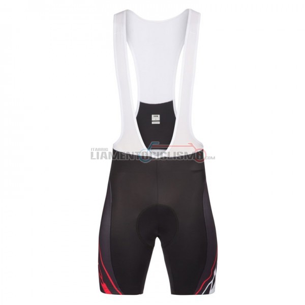 2017 Abbigliamento Ciclismo Look Pro Equipo Manica Corta Nero e Rosso