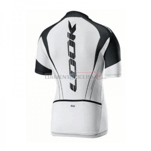 Abbigliamento Ciclismo Look Manica Corta 2018 Nero Bianco