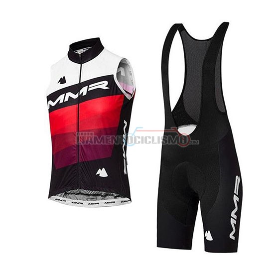 Gilet Antivento MMR 2020 Bianco Nero Rosso