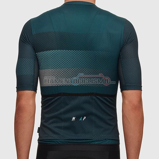 Abbigliamento Ciclismo Maap Aether Manica Corta 2019 Spento Verde