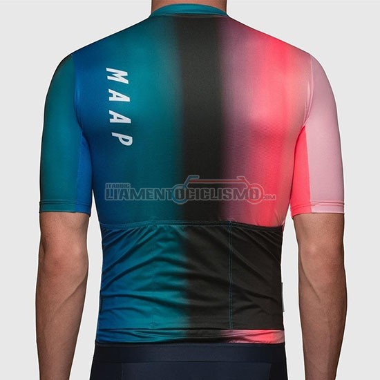 Abbigliamento Ciclismo Maap Cortina Manica Corta 2019 Rosso Verde Blu