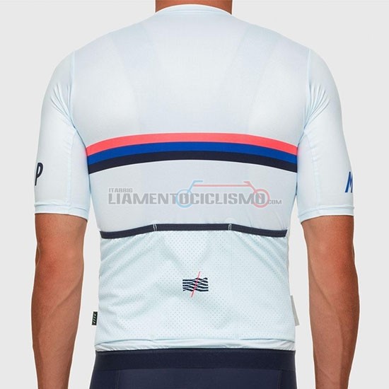 Abbigliamento Ciclismo Maap Nationals Manica Corta 2019 Bianco