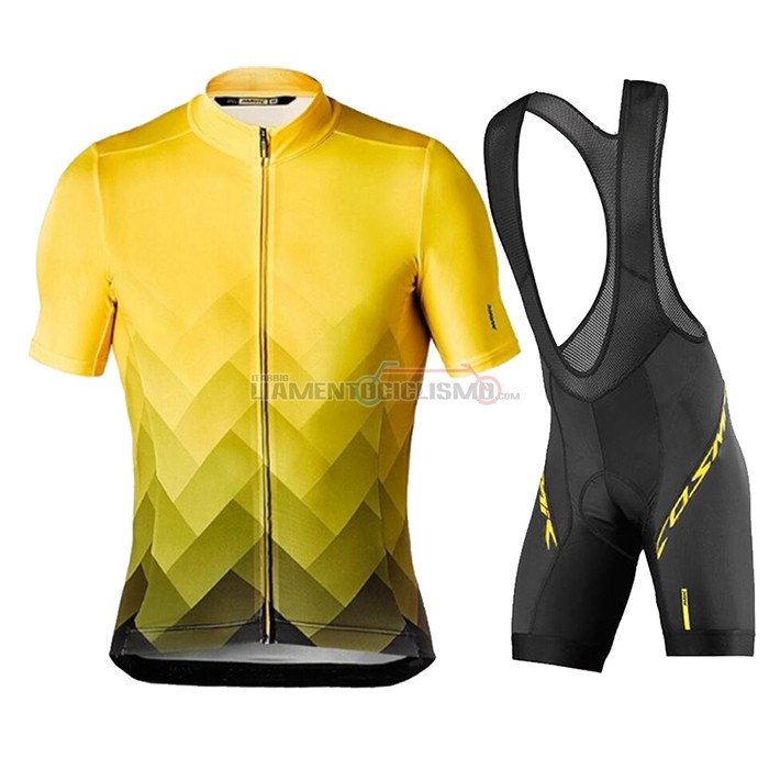 Abbigliamento Ciclismo Mavic Manica Corta 2020 Giallo Nero